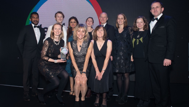 (L-R) Presenter Ishan Perera, director IT, Ravana Garden, Heathrow team and compere Michaela Stracha